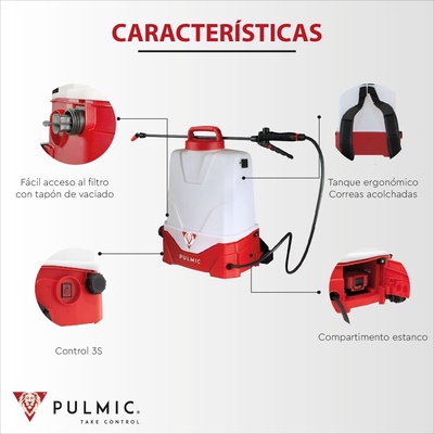 Pulverizador Pulmic Pegasus 15 litros 